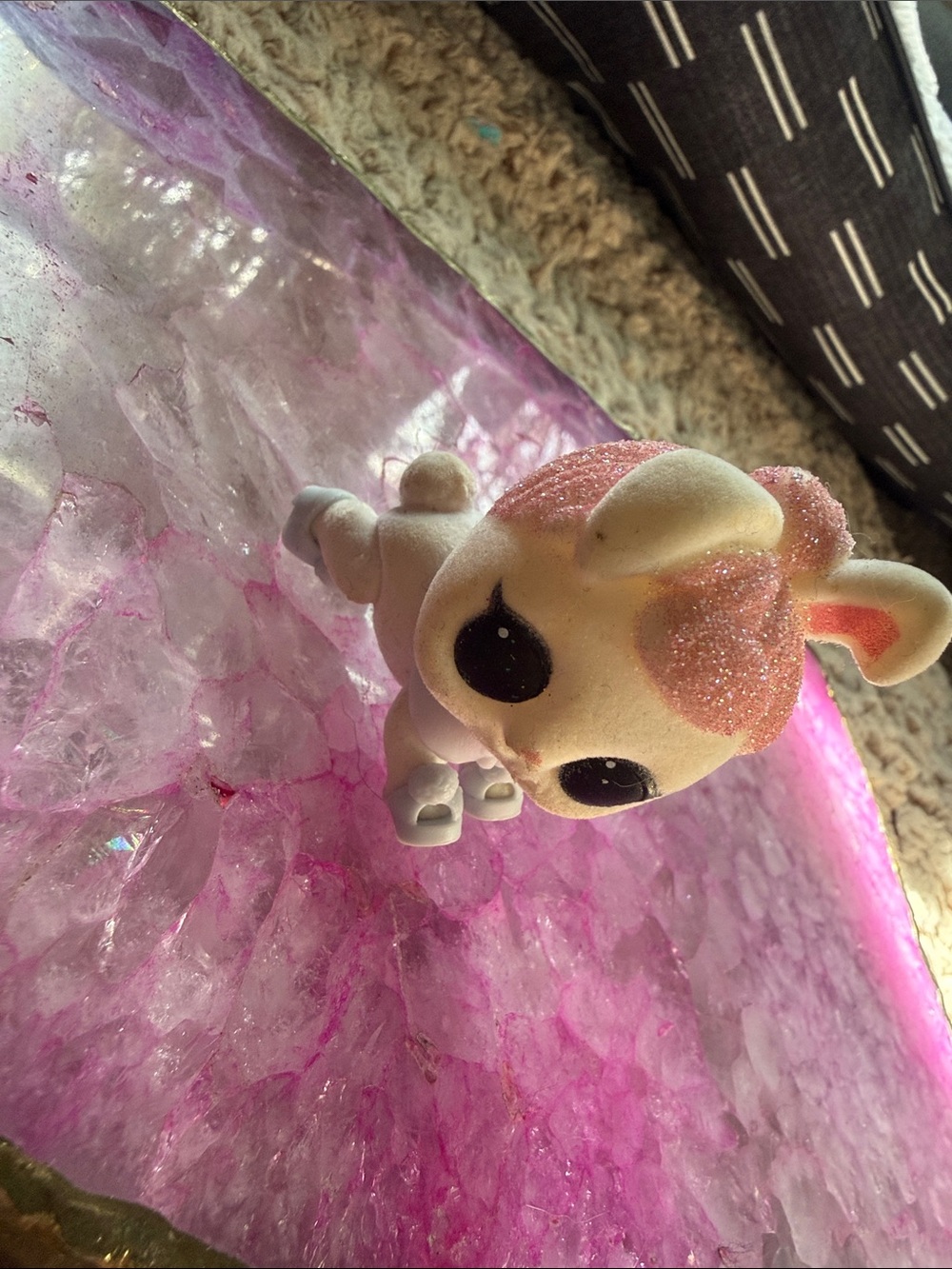 LOL Surprise MGA Fuzzy Crystal Bunny Pet Series 3 *Rare* P-001 Original Release!